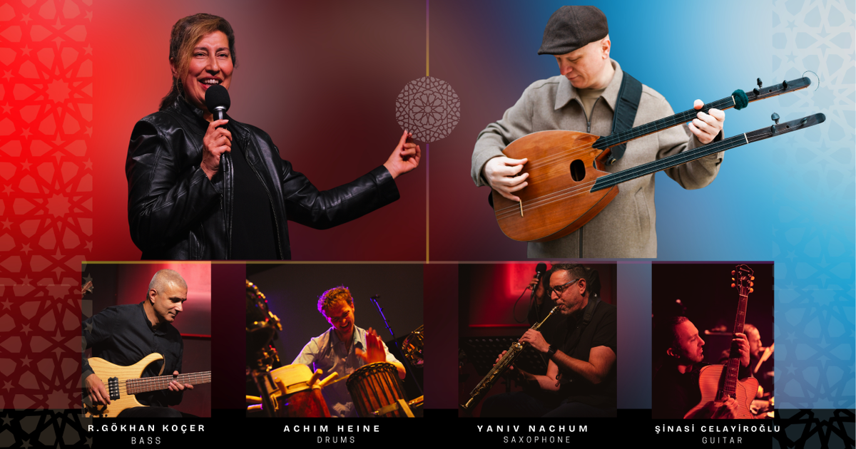 Anatolian Colors — Cultuurhaven Den Haag | Ruken Barış Ensemble & Sinan Ayyildiz in Het Nationale Theater, Den Haag